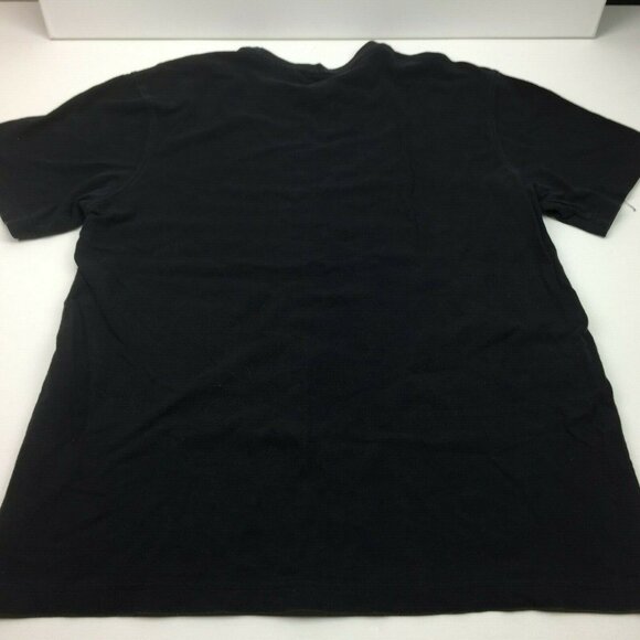 Club Room Mens Black Cotton Crewneck T-Shirt Size Large - Picture 3 of 6
